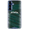 Michigan State University Jersey Grey Galaxy S25 Plus Clear Case