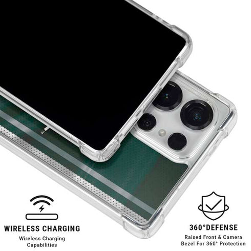 Michigan State University Jersey Grey Galaxy S25 Ultra Clear Case