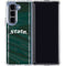 Michigan State University Jersey Grey Galaxy Z Fold5 5G Clear Case