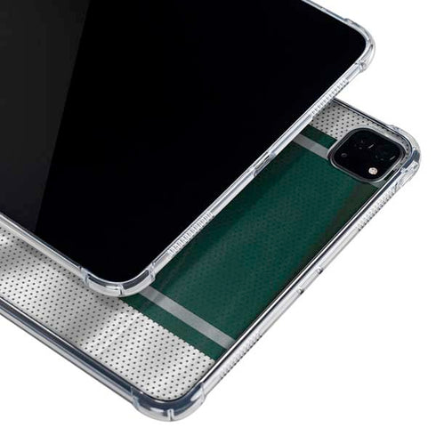 Michigan State University Jersey Grey iPad Pro 11in (2024) Clear Case