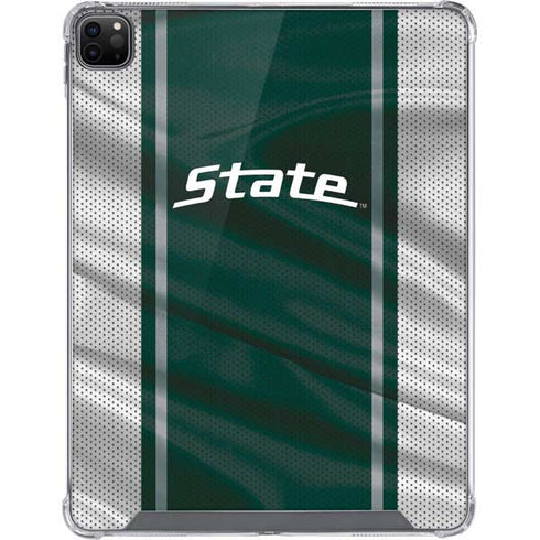 Michigan State University Jersey Grey iPad Cases