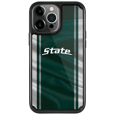 Michigan State University Jersey Grey iPhone Cases