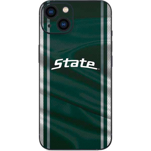 Michigan State University Jersey Grey iPhone Skins