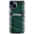Michigan State University Jersey Grey iPhone 15 Clear Case