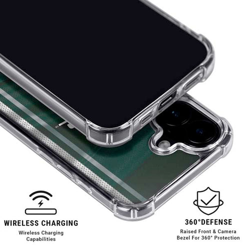 Michigan State University Jersey Grey iPhone 16 MagSafe Case