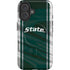 Michigan State University Jersey Grey iPhone 16 Magsafe Impact Case
