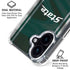 Michigan State University Jersey Grey iPhone 16 Plus Clear Case
