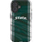 Michigan State University Jersey Grey iPhone 16 Plus Impact Case