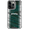 Michigan State University Jersey Grey iPhone 16 Pro Clear Case
