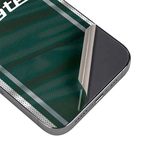 Michigan State University Jersey Grey iPhone 16 Pro Skin