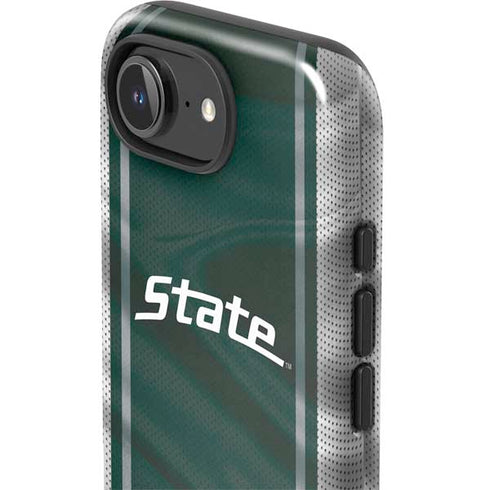 Michigan State University Jersey Grey iPhone 16e Impact Case