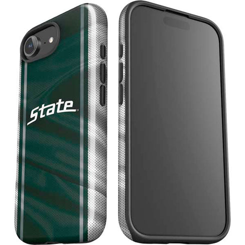 Michigan State University Jersey Grey iPhone 16e Impact Case