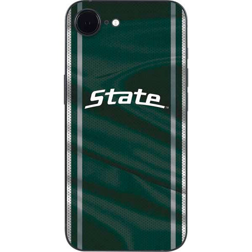 Michigan State University Jersey Grey iPhone 16e Skin