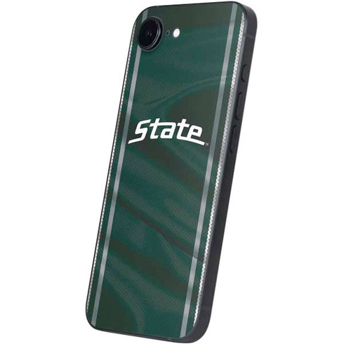 Michigan State University Jersey Grey iPhone 16e Skin