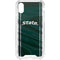 Michigan State University Jersey Grey iPhone XS Clear Case