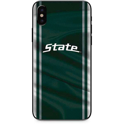 Michigan State University Jersey Grey iPhone XS Max Skin