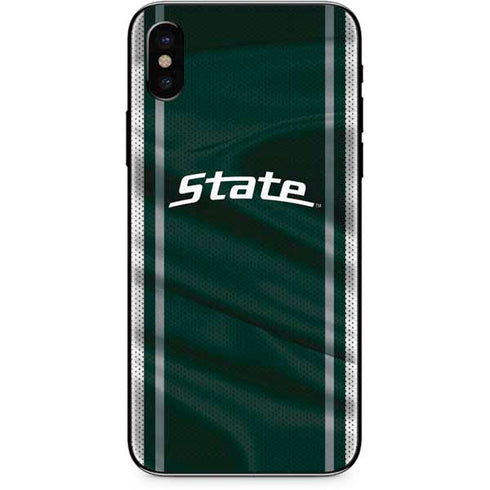 Michigan State University Jersey Grey iPhone XS Skin