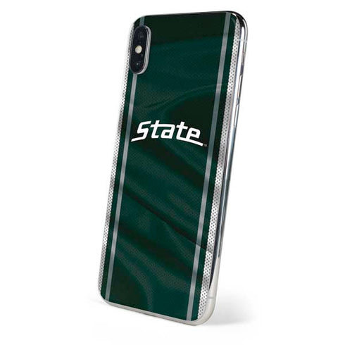 Michigan State University Jersey Grey iPhone XS Skin