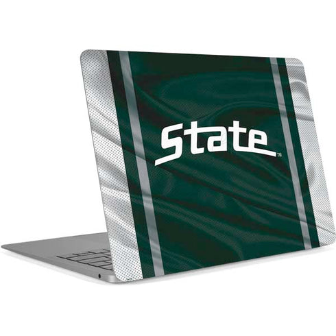 Michigan State University Jersey Grey Apple MacBook Air Skin