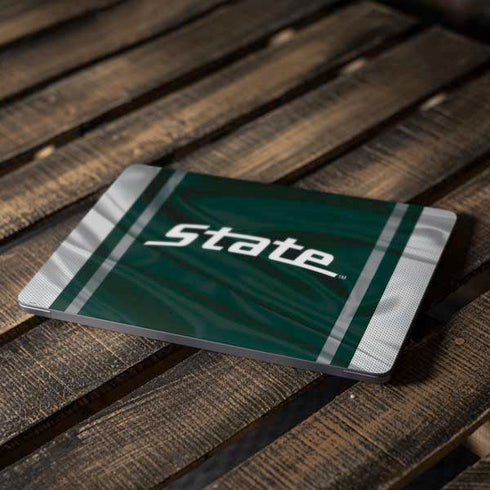 Michigan State University Jersey Grey Apple MacBook Air Skin