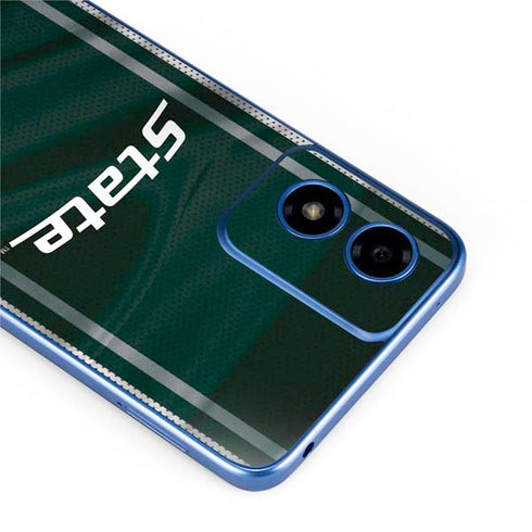 Michigan State University Jersey Grey Moto G Play 4G (2024) Skin