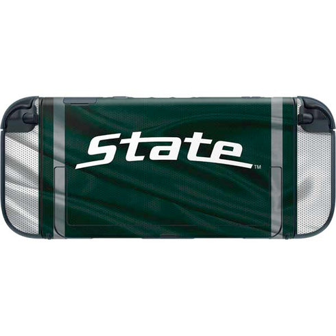 Michigan State University Jersey Grey Nintendo Switch 2 (2025) with Joy-Con Skin