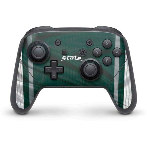 Michigan State University Jersey Grey Nintendo Skins