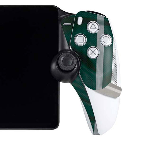 Michigan State University Jersey Grey PlayStation Portal Remote Player Skin
