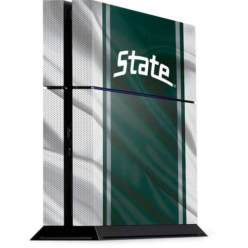 Michigan State University Jersey Grey PS4 Console Skin