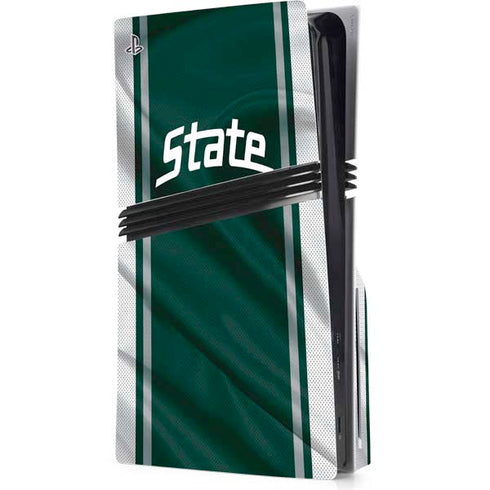 Michigan State University Jersey Grey PlayStation PS5 Skins