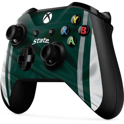 Michigan State University Jersey Grey Xbox One X Controller Skin