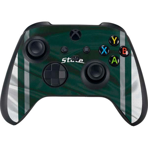 Michigan State University Jersey Grey Xbox Series X Controller Skin