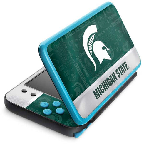 Michigan State University Jersey Split Nintendo 2DS XL (2017) Skin
