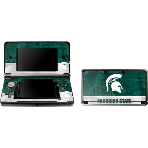 Michigan State University Jersey Split Nintendo Skins