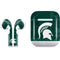 Michigan State University Jersey Split Apple AirPods Skin