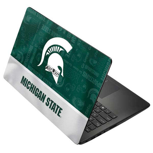 Michigan State University Jersey Split Asus X502CA 15.6 Skin