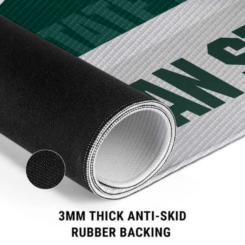 Michigan State University Jersey Split Gaming Mouse Pad