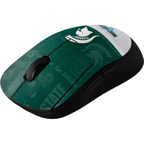 Michigan State University Jersey Split G Pro Wireless Gaming Mouse Skin