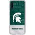 Michigan State University Jersey Split Galaxy A10e Clear Case