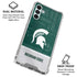Michigan State University Jersey Split Galaxy A13 5G Clear Case
