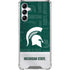 Michigan State University Jersey Split Galaxy A14 5G Clear Case