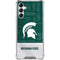Michigan State University Jersey Split Galaxy A15 5G Clear Case