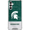 Michigan State University Jersey Split Galaxy A16 5G Clear Case