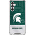 Michigan State University Jersey Split Galaxy A16 5G Clear Case