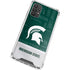 Michigan State University Jersey Split Galaxy A32 5G Clear Case