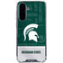 Michigan State University Jersey Split Galaxy A36 5G Clear Case