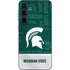 Michigan State University Jersey Split Galaxy A36 5G Skin