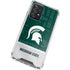 Michigan State University Jersey Split Galaxy A52 5G Clear Case