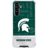 Michigan State University Jersey Split Galaxy A54 5G Clear Case