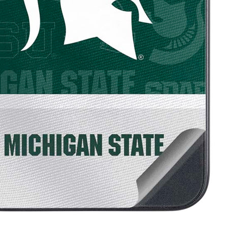 Michigan State University Jersey Split Galaxy A54 5G Skin